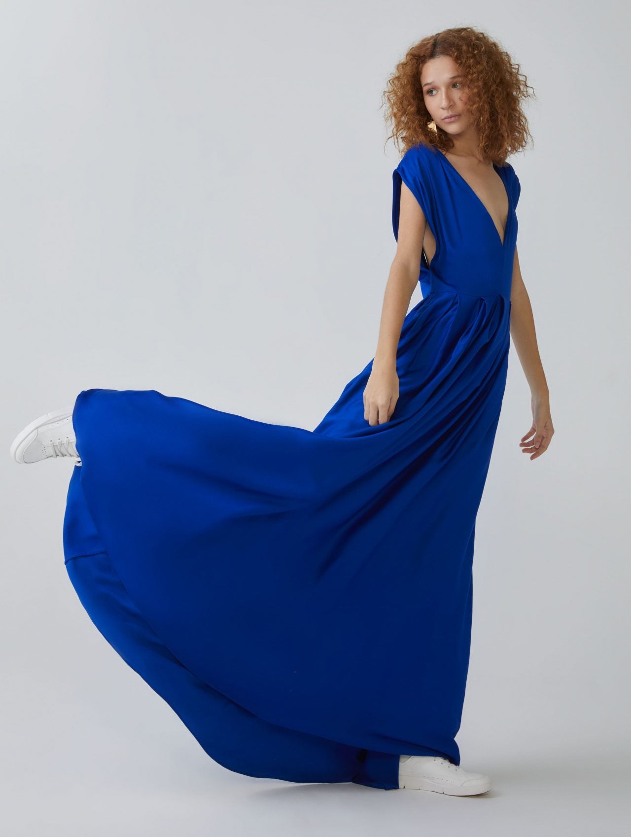 ARUANA DRESS – BLUE